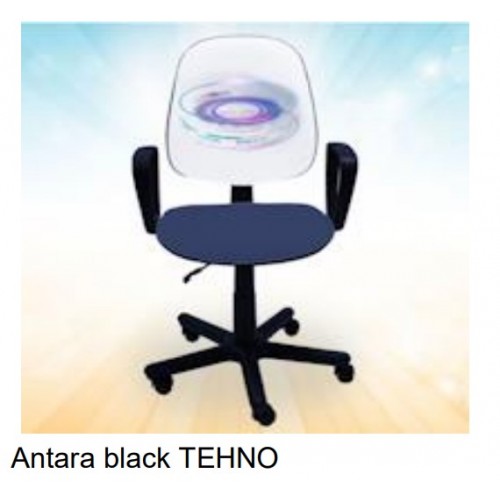 Dečija stolica Antara Black Tehno 