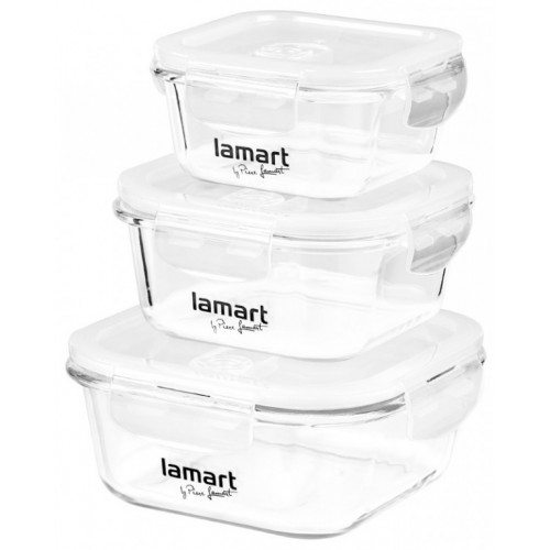 Set kutija za odlaganje hrane LAMART LT6012