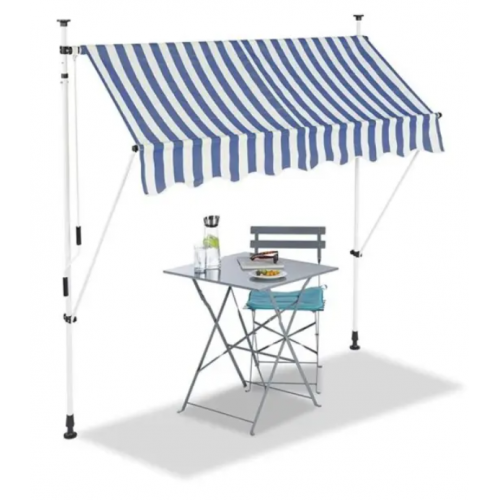 Tenda samostojeća 200x120cm  plavo/bela