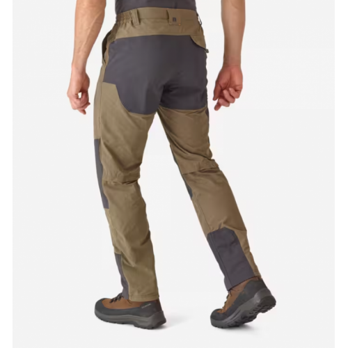 Braon izdržljive i prozračne pantalone 520 smedja/siva 