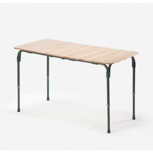 Sto za kampovanje sklopivi podesivi (50 do 71 cm) za 4-6 osoba