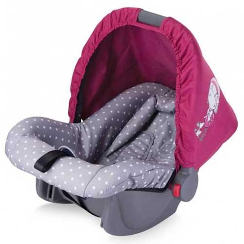 Auto Sedište Bodyguard Grey&Pink Girl 0-10kg