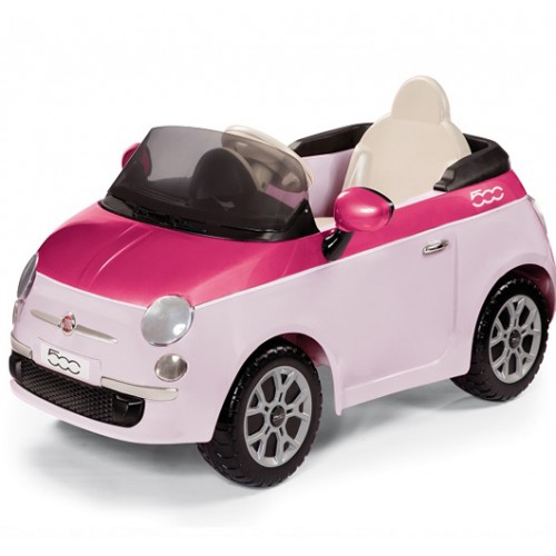 Auto na akumulator Fiat 500 6v Fucsia