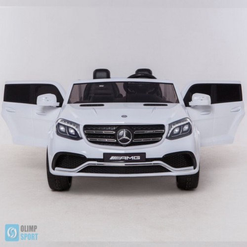 Auto na akumulator Mercedes GLS 63 AMG licencirani dvosed beli