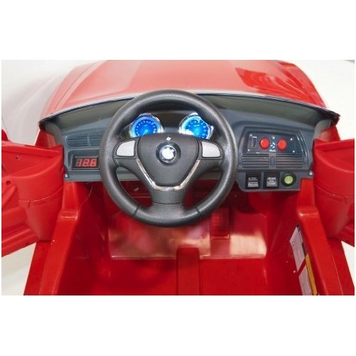 Automobil na akumulator model 229 BMW X6 crveni
