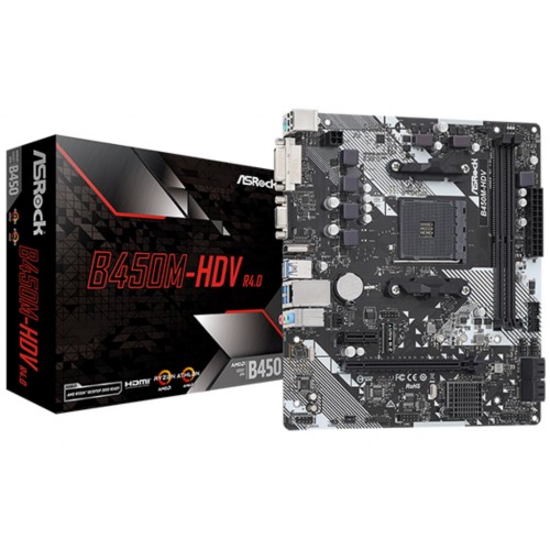 AsRock B450M-HDV R4.0 matična ploča 