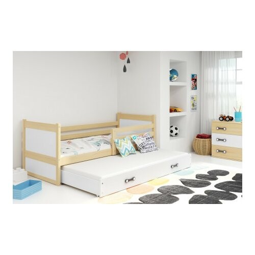 Krevet za dve osobe 190X80 pine beli 8436