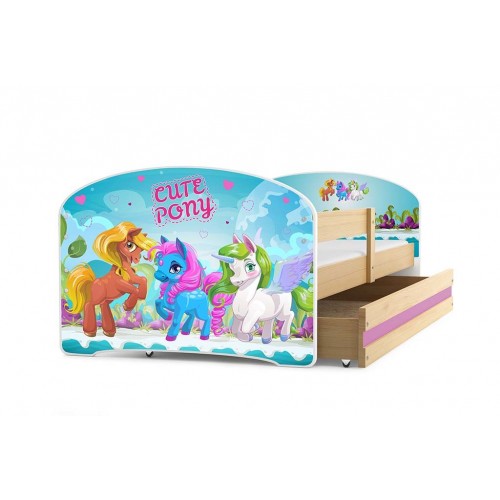 Baloo Lookie Krevet za decu 160x80 Pine Dezen 08
