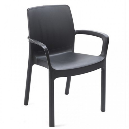 Baštenska stolica Lord plastična siva