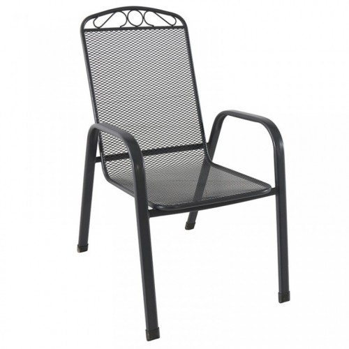 Baštenska stolica Melfi siva