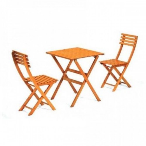 Baštenski drveni set Bistro - Sto+2 stolice