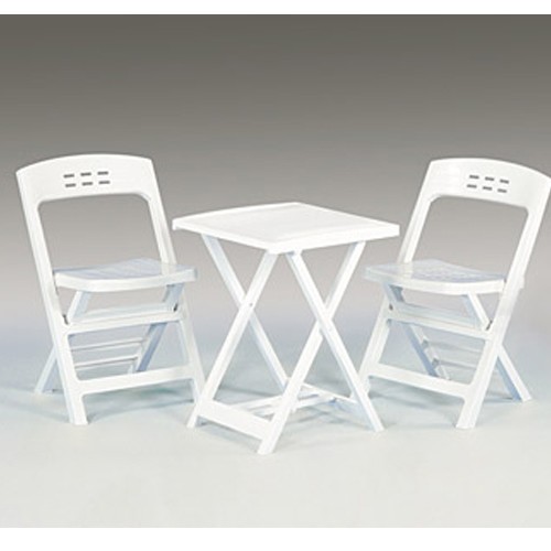 Baštenski set sto i 2 stolice Beli Balkon