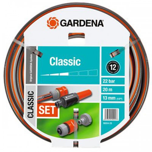 Baštensko crevo Gardena Classic 20 m, (1/2“) + nastavci + prskalica
