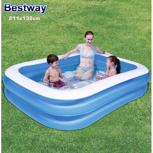 Bazen Family Pool  211x132x46cm plavi Bestway