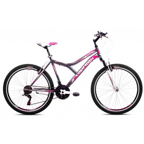 Bicikl Capriolo Diavolo 600 fs sivo-pink
