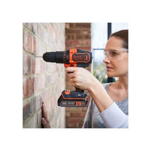 Aku udarna bušilica 18V Black&Decker