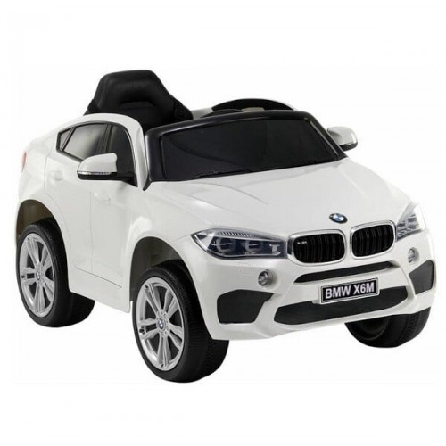 Auto na akumilator Licencirani BMW X6M Beli 