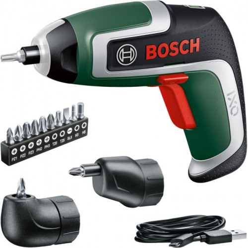 Bosch IXO 7 Akumulatorski odvrtač sa 2 nastavka + 10-delni set bitova