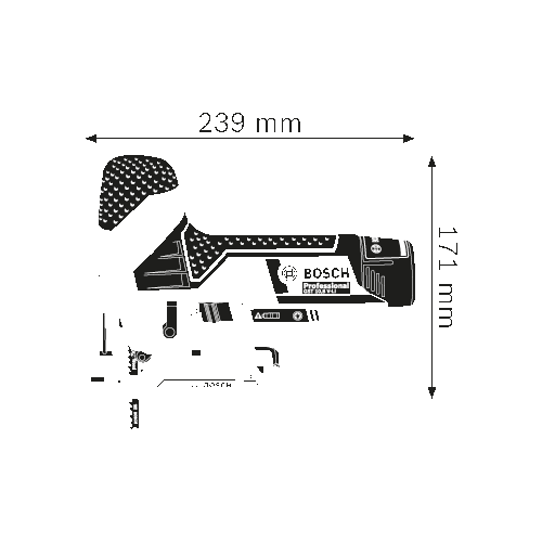 Bosch GST 12V-70 akumulatorska ubodna testera