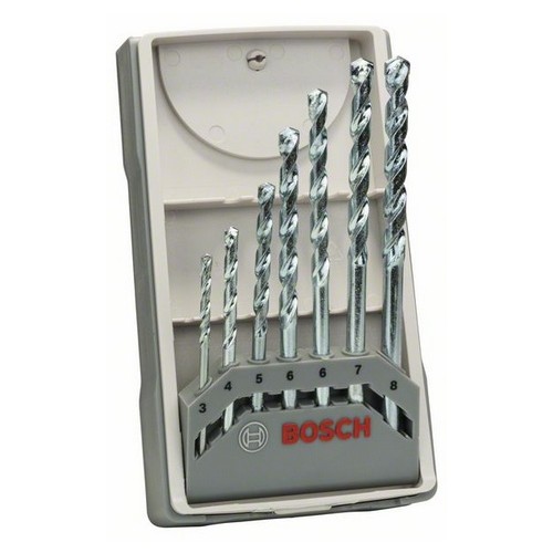 Bosch 7-delni set burgija za kamen CYL-1