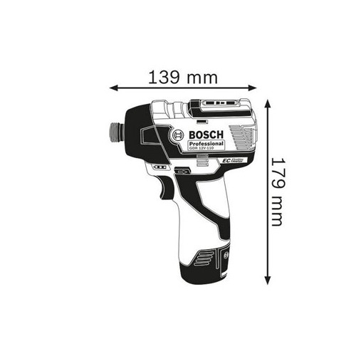 Akumulatorski udarni odvrtač Bosch GDR 12V-110