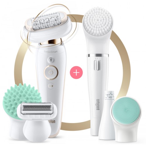 Braun Silk Epil 9 Epilator SES9300 3D WHT/Gold