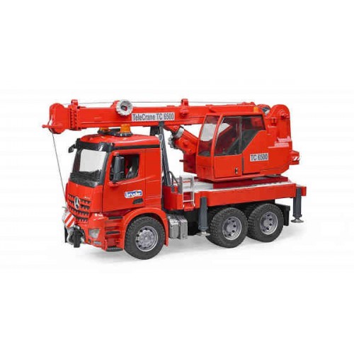 Bruder kamion Mercedes Benz Arocs kran 