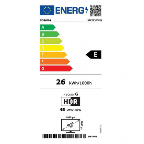 Televizor TOSHIBA 32LV2363DG 32LV2363DG