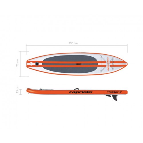 Capriolo sup daska na naduvavanje  touring 11”