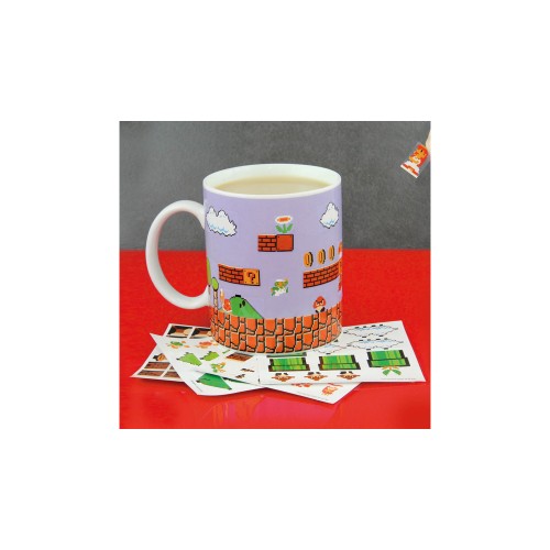 Super Mario Bros Build A Level Mug