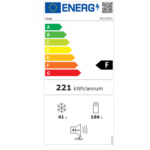 Kombinovani frižider RD2100M1 Tesla 