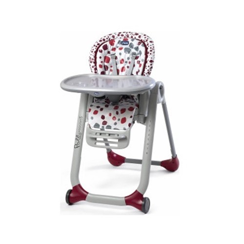 Hranilica Chicco Polly Progress cherry  crvena
