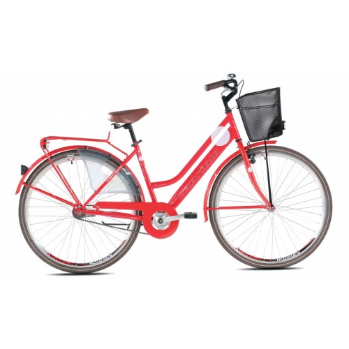 City Bike Amsterdam Lady 28 Crvena