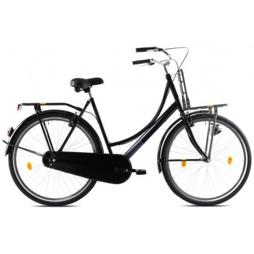 City bike Pelikaan transport 28" crna