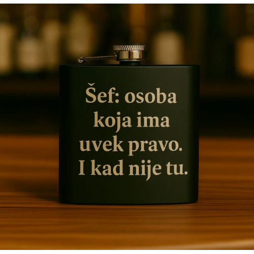 Pljoska za šefa