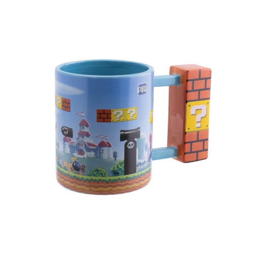 Super Mario Level Shaped Mug