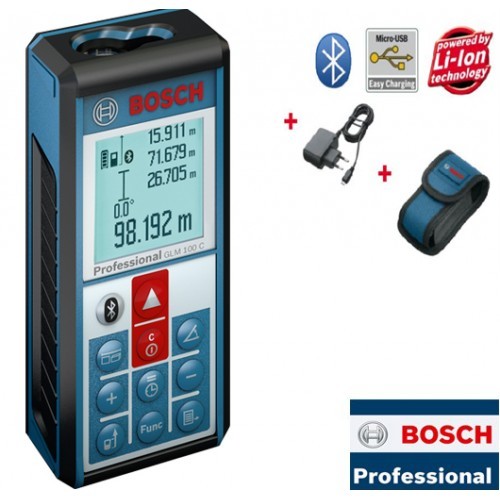 Laserski daljinomer Bosch Professional GLM 100 C