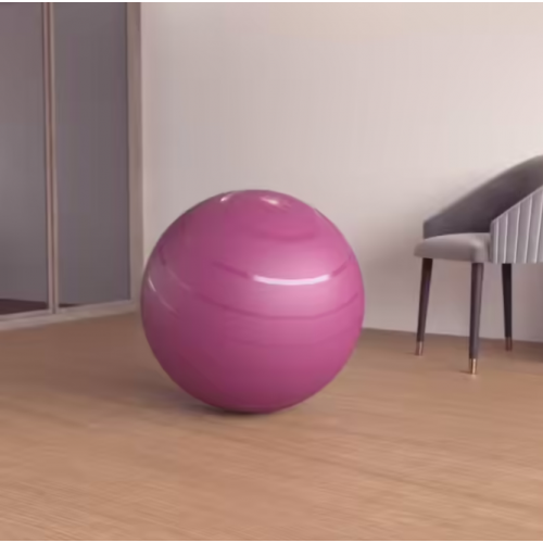 Lopta za pilates veličine 2 (65cm) Roze