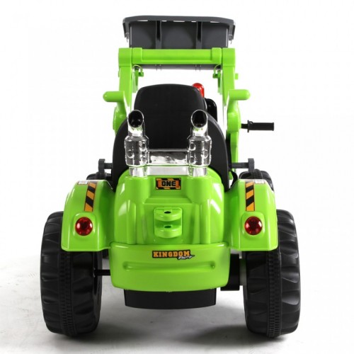 Dečaji traktor na akumulator Loader zeleni