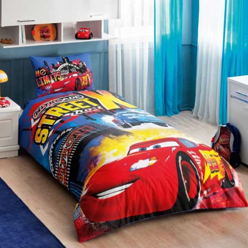 Decija Posteljina Disney Cars Nitroade Decija Posteljina Olimp Sport