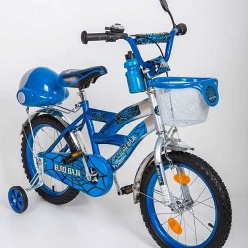 Dečiji bicikl sa pomoćnim točkićima BMX 16 plavi