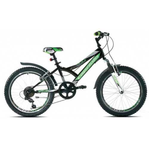 Dečiji bicikl Capriolo Diavolo 200 fs zeleno