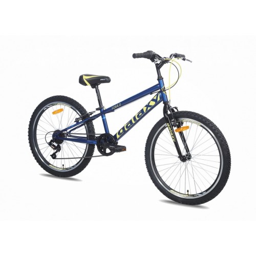 Dečiji bicikl FOX 4.0  24inch 7 plava žuta