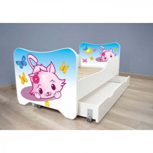 Dečiji krevet 160x80 cm happy kitty + fioka little kitty 
