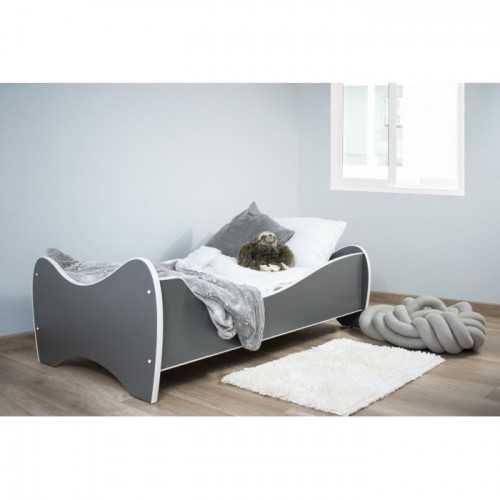 Dečiji krevet 160x80 cm middi pastel DARK GRAY 