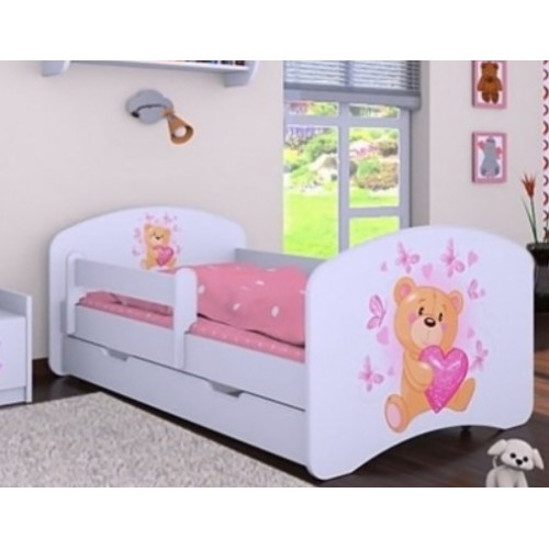 Dečiji krevet Baloo Happy meda beli 160×80