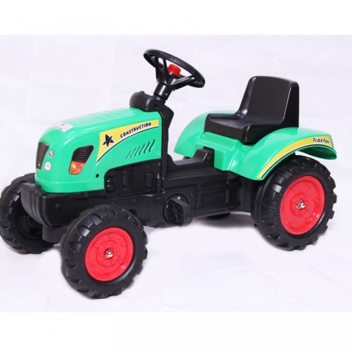 Dečiji traktor na pedale 02 zeleni