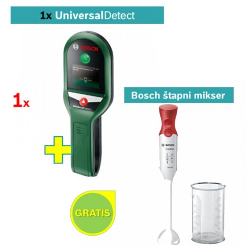 Digitalni detektor Bosch Universal Detect + poklon
