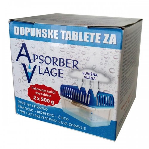 Dopunske tablete za apsorber vlage 2 kom