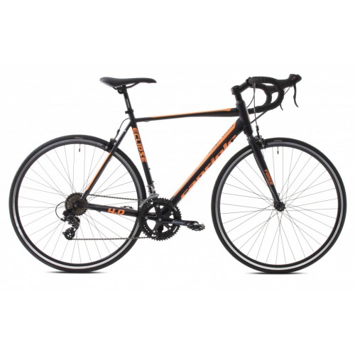 Drumski bicikl Capriolo Eclipse 4.0 crno-oranž